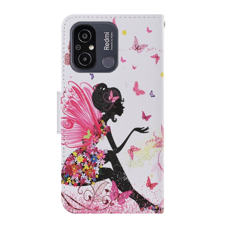 For Xiaomi Redmi 12C Colored Drawing Pattern Flip Leather Phone Case(Dancing Girl) - free shipping - PMC TechLife - Order now!