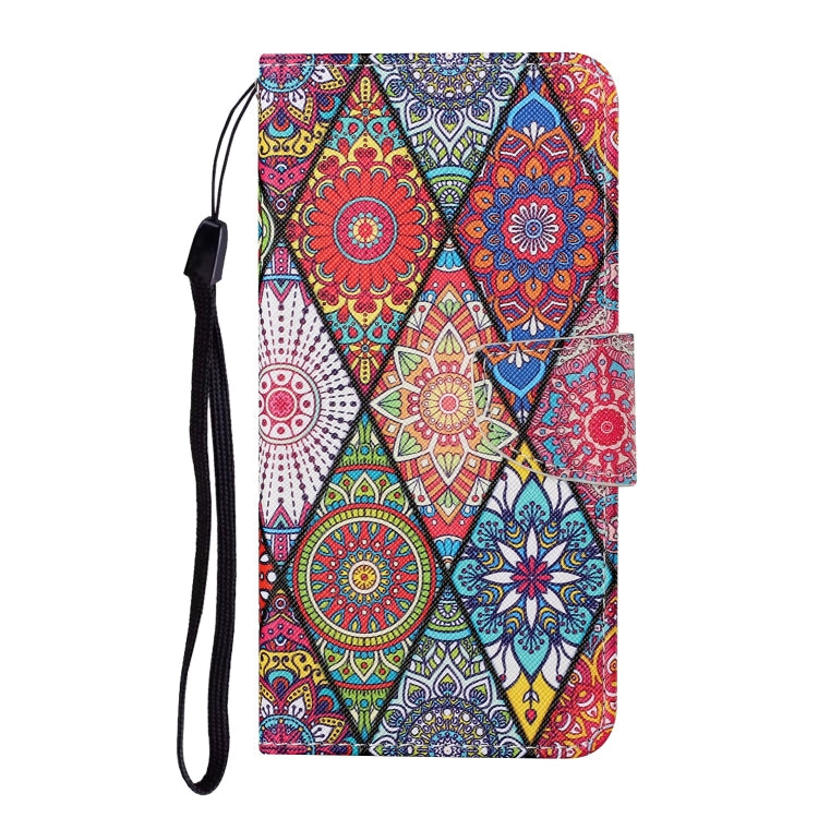 For Xiaomi Redmi 12C Colored Drawing Pattern Flip Leather Phone Case(Diamond Totem) - free shipping - PMC TechLife - Order now!