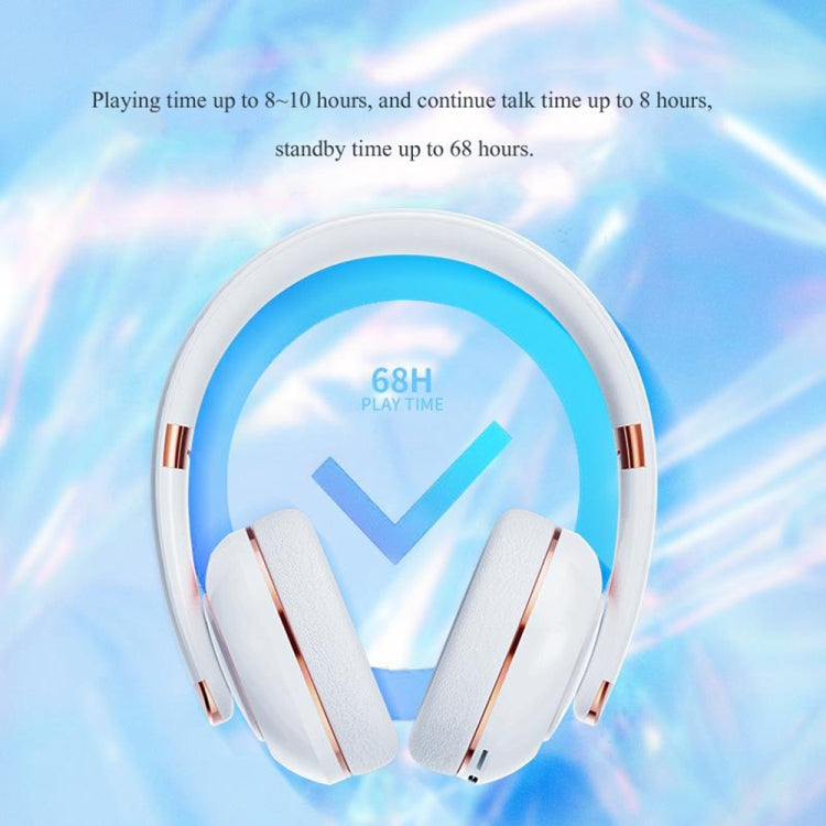 KE22 Folded Noise Reduction Wireless Bluetooth Headphones(Orange) - Headset & Headphone by PMC TechLife | Online Shopping South Africa | PMC TechLife