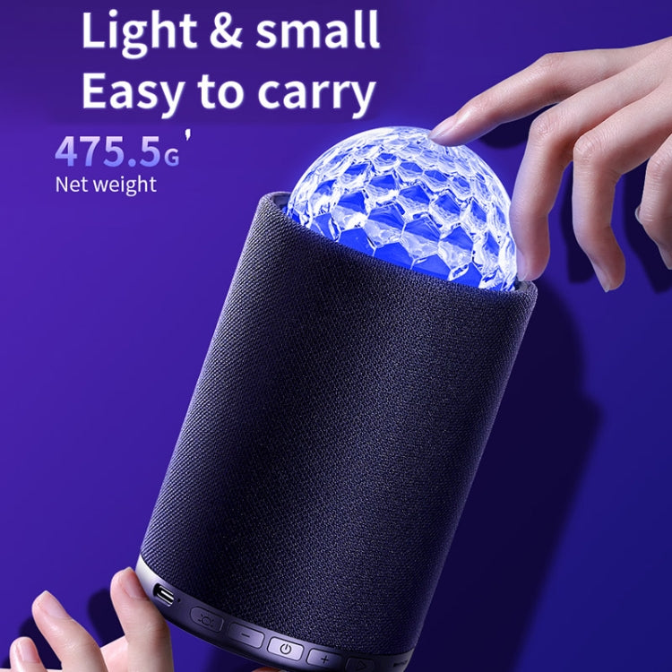 JOYROOM JR-MS01 Maya Series RGB Wireless Bluetooth Speaker(Black) - Mini Speaker by JOYROOM | Online Shopping South Africa | PMC Jewellery