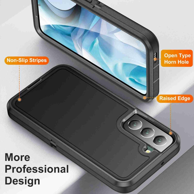 For Samsung Galaxy S23 5G Life Waterproof Rugged Phone Case(Black) - Galaxy S23 5G Cases by PMC TechLife | Online Shopping South Africa | PMC TechLife | Buy Now Pay Later Mobicred
