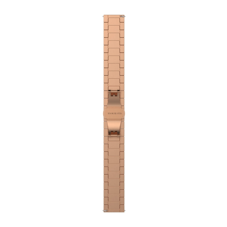 For Honor Watch GS 3i One Bead Steel Watch Band(Rose Gold) -  by PMC Jewellery | Online Shopping South Africa | PMC Jewellery