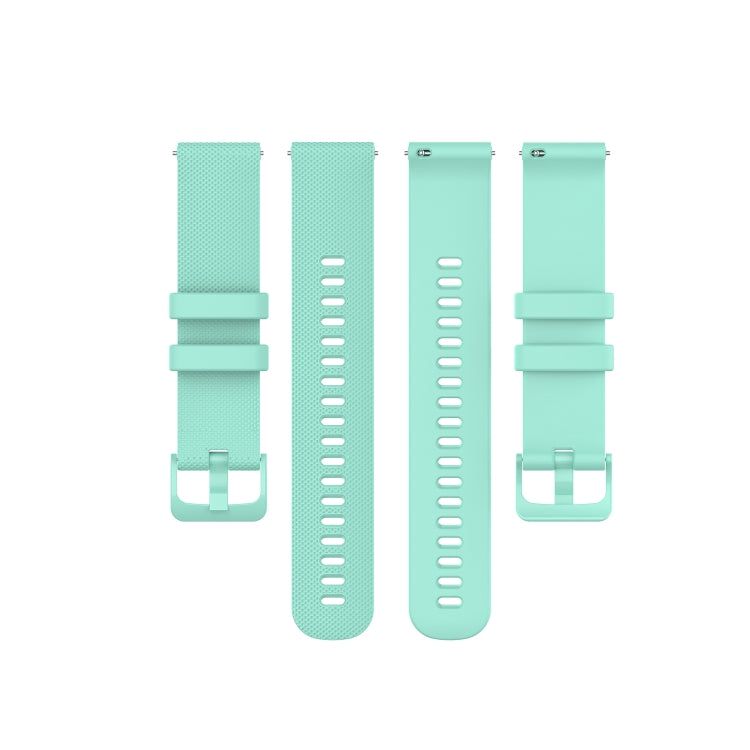 For Honor Watch GS 3i 22mm Small Plaid Texture Silicone Watch Band(Teal) -  by PMC TechLife | Online Shopping South Africa | PMC TechLife