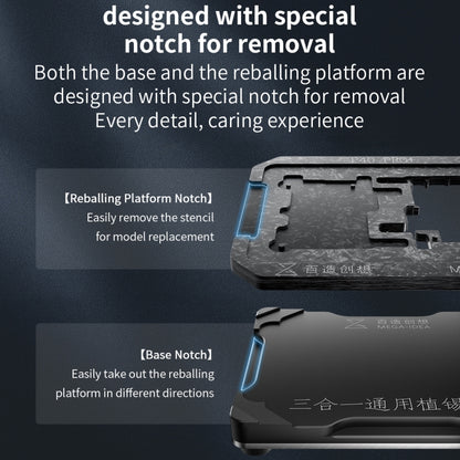 For Huawei Mate 30 5G / Mate X2 Qianli Mega-idea Multi-functional Middle Frame Positioning BGA Reballing Platform - Repair Platform by QIANLI | Online Shopping South Africa | PMC Jewellery