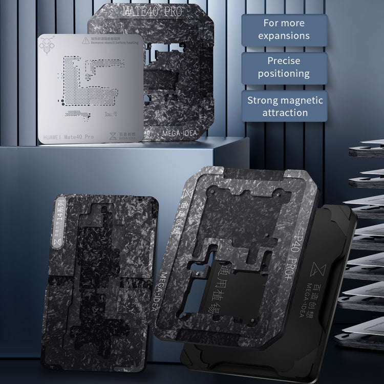 For iPhone 13 Series Qianli Mega-idea Multi-functional Middle Frame Positioning BGA Reballing Platform - free shipping - PMC TechLife - Order now!