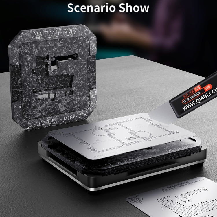 For iPhone X-11 Pro Max Qianli Mega-idea Multi-functional Middle Frame Positioning BGA Reballing Platform - free shipping - PMC TechLife - Order now!