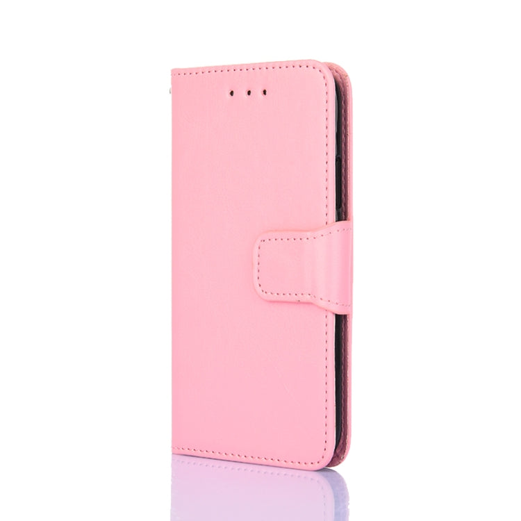 For TCL 403 Crystal Texture Leather Phone Case(Pink) - More Brand by PMC Jewellery | Online Shopping South Africa | PMC Jewellery