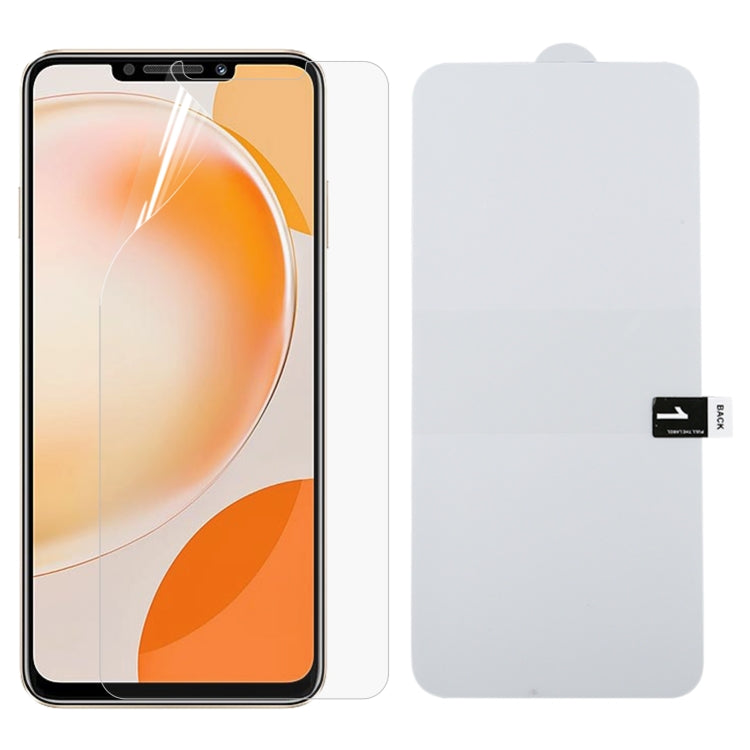 For Huawei Enjoy 60x / nova Y91 Full Screen Protector Explosion-proof Hydrogel Film - Huawei Tempered Glass by ENKAY | Online Shopping South Africa | PMC Jewellery | Buy Now Pay Later Mobicred