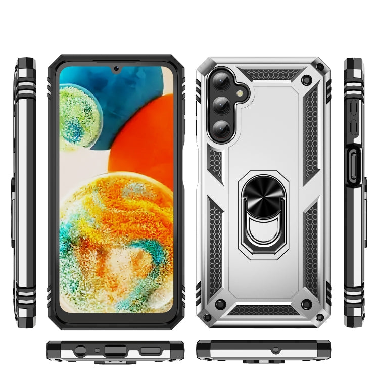 For Samsung Galaxy A24 4G Shockproof TPU + PC Phone Case(Silver) - free shipping - PMC TechLife - Order now!