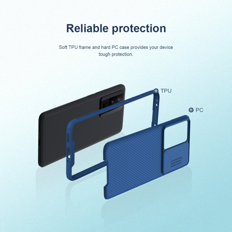For Xiaomi Redmi K60  / K60 Pro NILLKIN CamShield Pro PC Phone Case(Black) - Redmi K60 Pro Cases by NILLKIN | Online Shopping South Africa | PMC TechLife