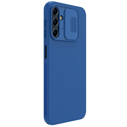 For Samsung Galaxy A14 5G NILLKIN Black Mirror Series Camshield PC Phone Case(Blue) - Galaxy Phone Cases by NILLKIN | Online Shopping South Africa | PMC Jewellery