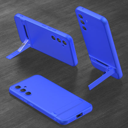 For Samsung Galaxy A54 5G GKK Three Stage Splicing Full Coverage PC Phone Case with Stand(Blue) - Galaxy Phone Cases by GKK | Online Shopping South Africa | PMC Jewellery