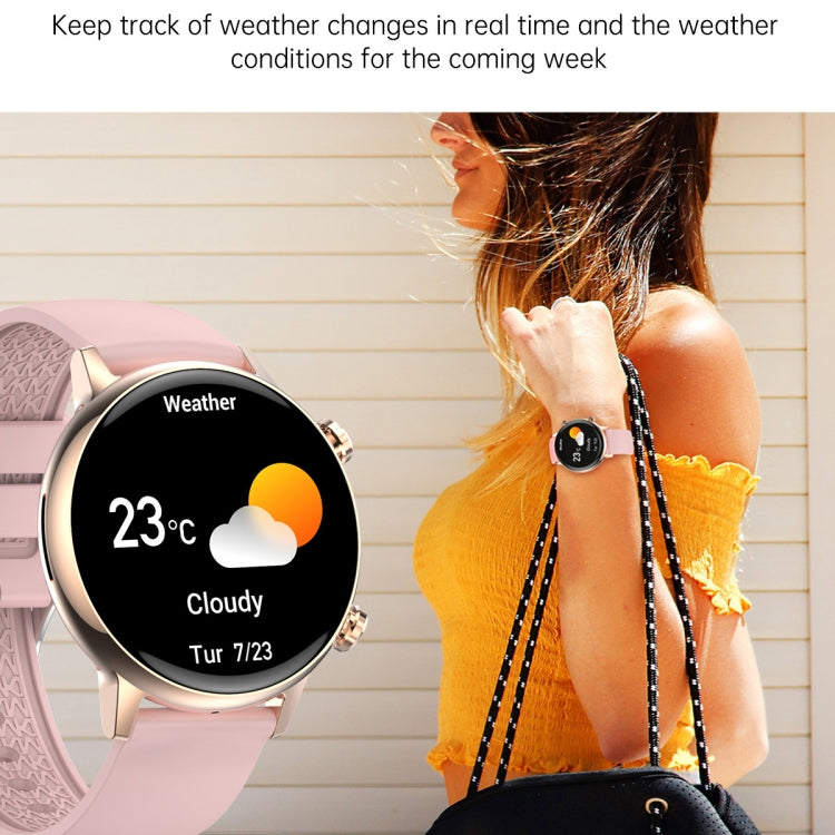 HK39 1.1 inch Smart Silicone Strap Watch Supports Bluetooth Call/Blood Oxygen Monitoring(Black) - Smart Wear by PMC Jewellery | Online Shopping South Africa | PMC Jewellery