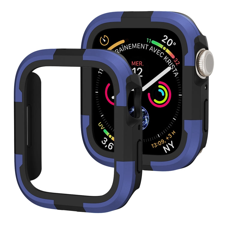 For Apple Watch Series SE 2&6&SE&5&4 40mm Armor Frame Watch Case(Purple) - Smart Wear by PMC Jewellery | Online Shopping South Africa | PMC Jewellery