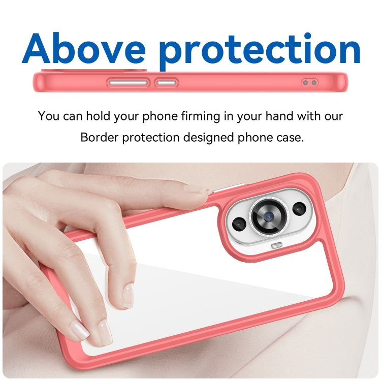 For Huawei Nova 11 Colorful Series Acrylic + TPU Phone Case(Red) - free shipping - PMC TechLife - Order now!