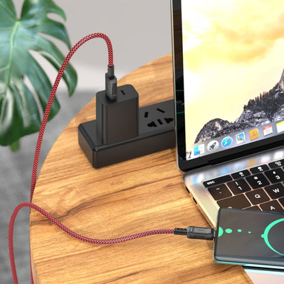 hoco X94 Leader 3A USB to USB-C / Type-C Charging Data Dable, Length:1m(Black) - USB-C & Type-C Cable by hoco | Online Shopping South Africa | PMC Jewellery