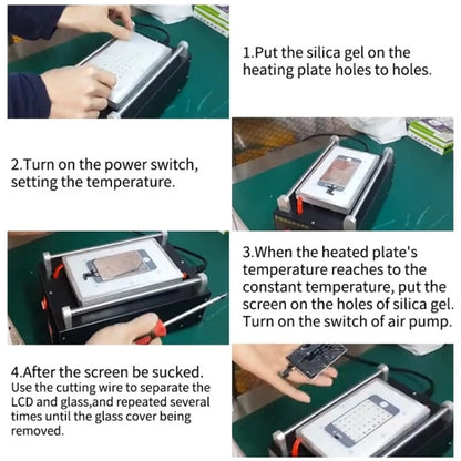 Kaisi NT942 Phone Screen Disassembly Machine(UK Plug) - Separation Equipment by Kaisi | Online Shopping South Africa | PMC Jewellery