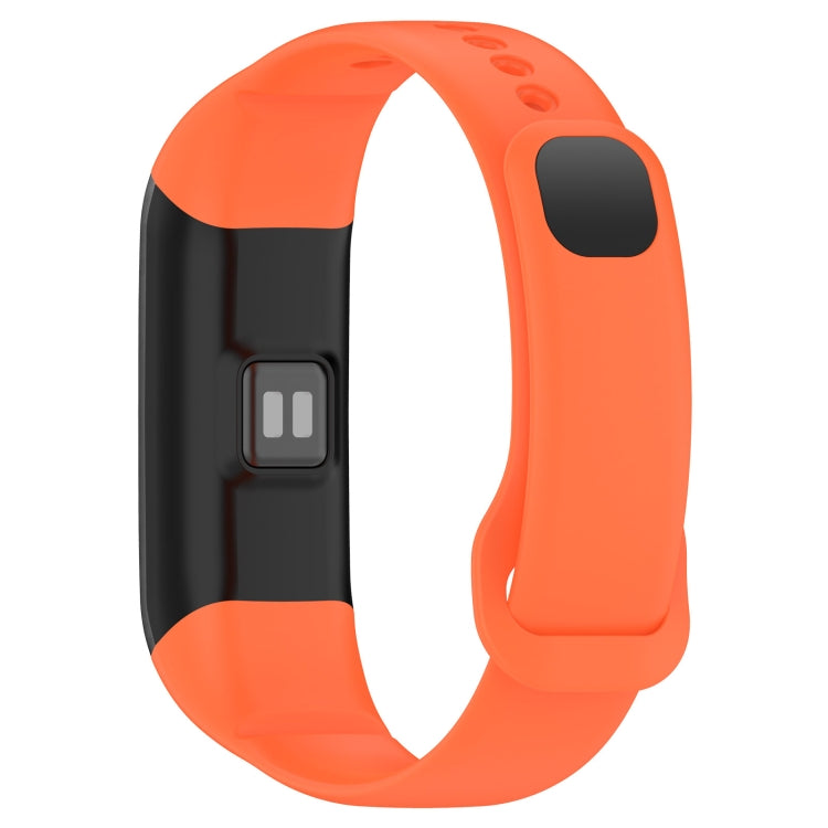 For Mambo Band 5 / 5S Solid Color Silicone Replacement Watch Band(Orange) - Smart Wear by PMC Jewellery | Online Shopping South Africa | PMC Jewellery