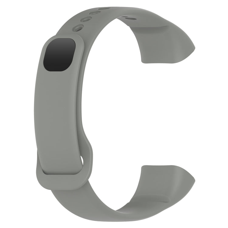 For Mambo Band 5 / 5S Solid Color Silicone Replacement Watch Band(Grey) - Smart Wear by PMC TechLife | Online Shopping South Africa | PMC TechLife