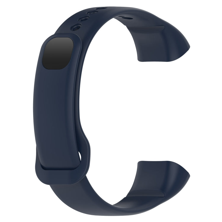 For Mambo Band 5 / 5S Solid Color Silicone Replacement Watch Band(Midnight Blue) - Smart Wear by PMC Jewellery | Online Shopping South Africa | PMC Jewellery