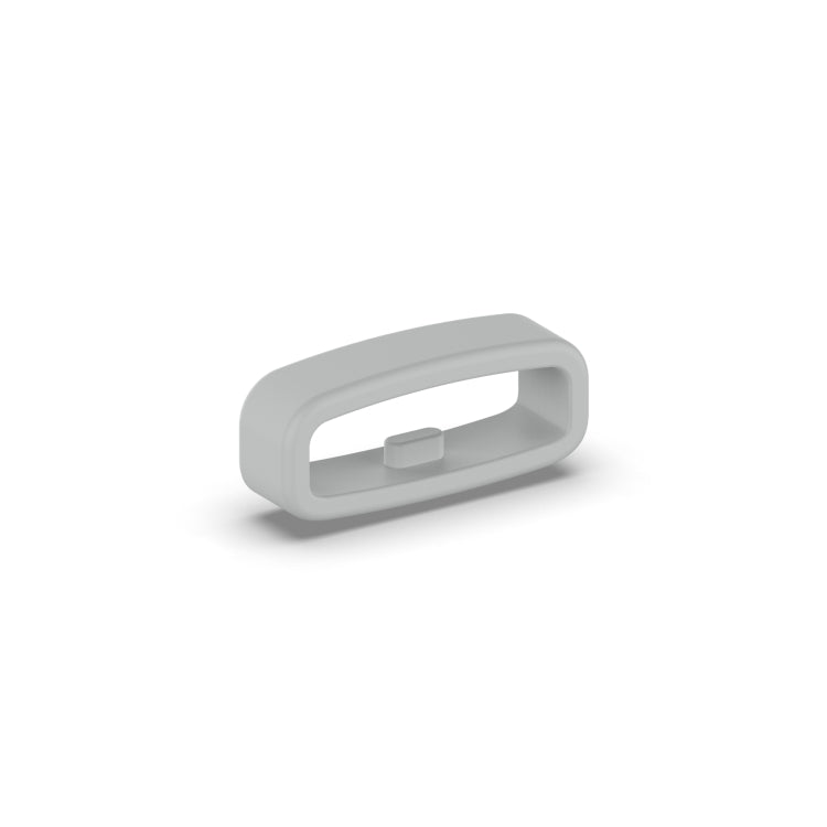 22mm 10pcs Universal Watch Band Fixed Silicone Ring Safety Buckle(Grey) -  by PMC TechLife | Online Shopping South Africa | PMC TechLife