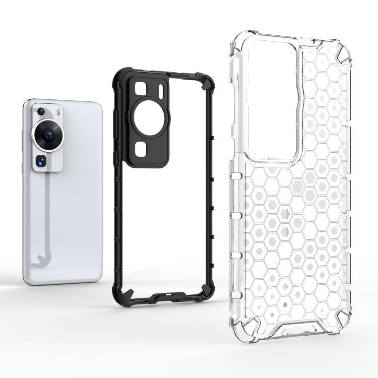 For Huawei P60 / P60 Pro Honeycomb Phone Case(Green) - free shipping - PMC TechLife - Order now!