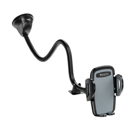 Yesido C108 360 Degree Rotation Car Windshield Suction Cup Phone Holder(Black) - Car Holders by Yesido | Online Shopping South Africa | PMC Jewellery