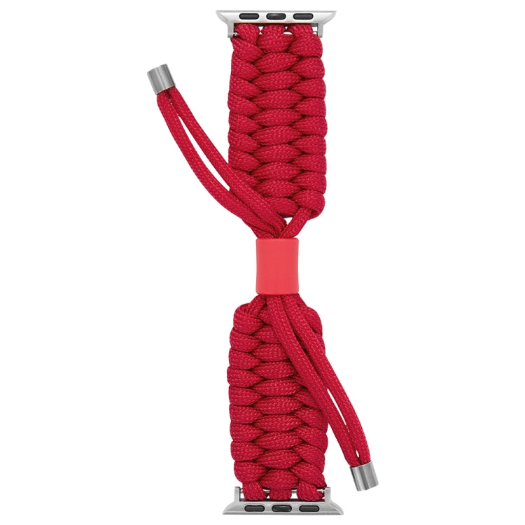 Stretch Plain Silicone Bean Watch Band For Apple Watch Ultra 49mm(Red) -  by PMC TechLife | Online Shopping South Africa | PMC TechLife
