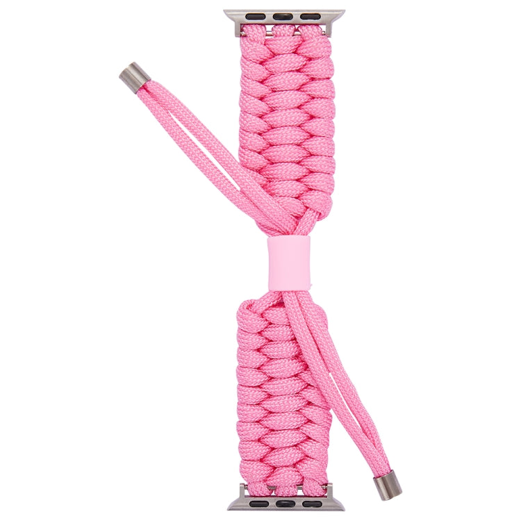 Stretch Plain Silicone Bean Watch Band For Apple Watch 7 41mm(Light Pink) -  by PMC TechLife | Online Shopping South Africa | PMC TechLife