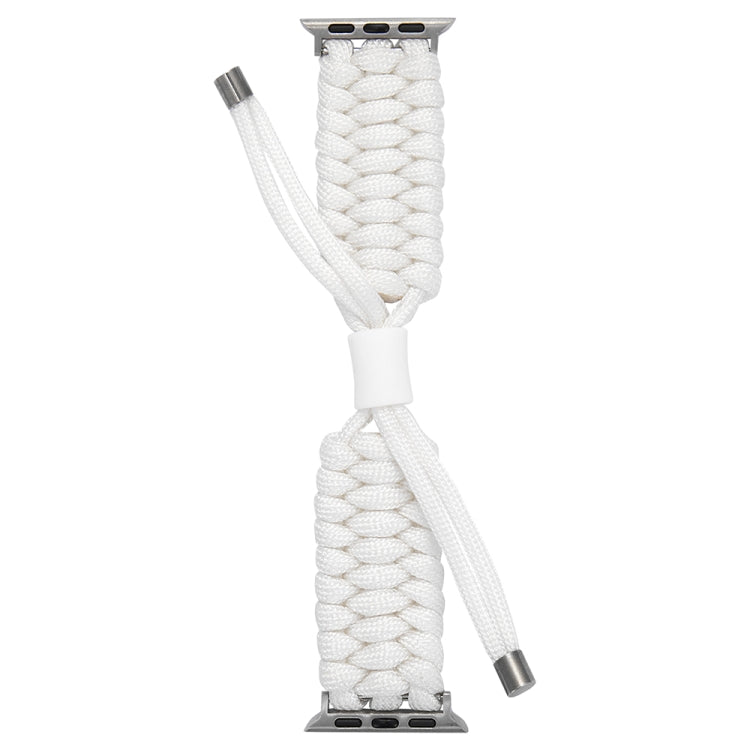 Stretch Plain Silicone Bean Watch Band For Apple Watch SE 2022 44mm(White) -  by PMC TechLife | Online Shopping South Africa | PMC TechLife