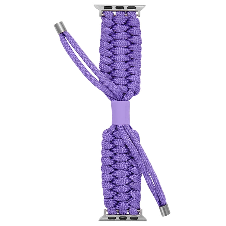 Stretch Plain Silicone Bean Watch Band For Apple Watch SE 40mm(Light Purple) -  by PMC TechLife | Online Shopping South Africa | PMC TechLife