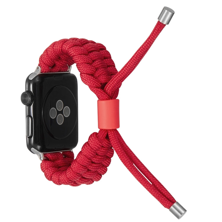Stretch Plain Silicone Bean Watch Band For Apple Watch 6 44mm(Red) -  by PMC TechLife | Online Shopping South Africa | PMC TechLife