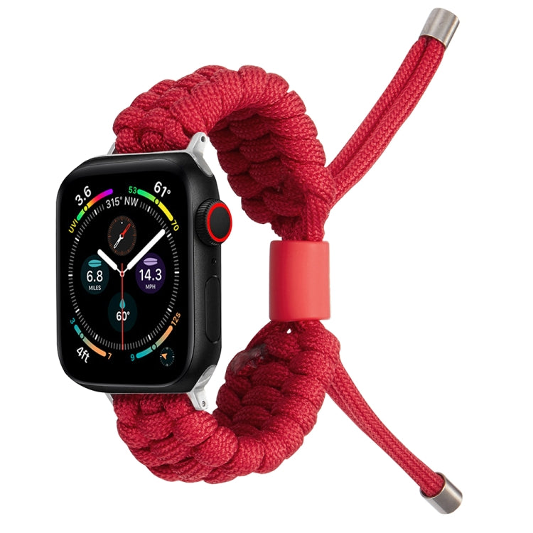 Stretch Plain Silicone Bean Watch Band For Apple Watch 5 40mm(Red) -  by PMC TechLife | Online Shopping South Africa | PMC TechLife