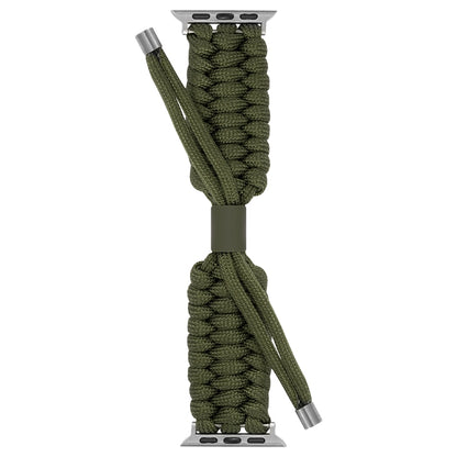 Stretch Plain Silicone Bean Watch Band For Apple Watch 2 38mm(Army Green) -  by PMC Jewellery | Online Shopping South Africa | PMC Jewellery