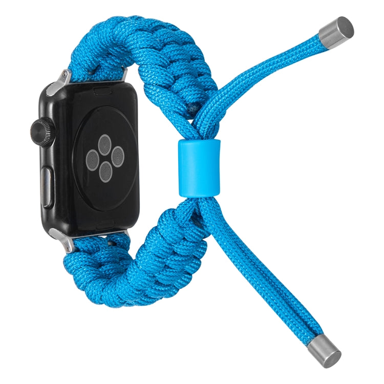 Stretch Plain Silicone Bean Watch Band For Apple Watch 42mm(Sky Blue) -  by PMC TechLife | Online Shopping South Africa | PMC TechLife