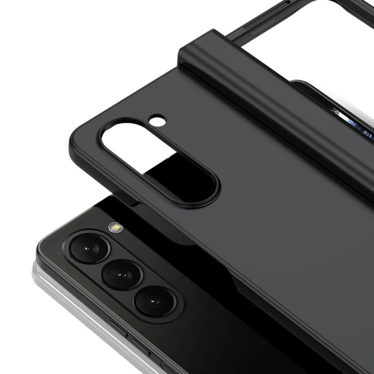 For Samsung Galaxy Z Fold5 Skin Feel PC Phone Case with Hinge(Yellow) - free shipping - PMC TechLife - Order now!