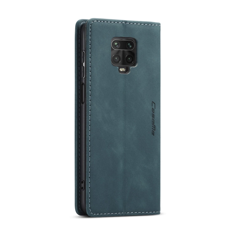 For Xiaomi Redmi Note 9 Pro/Note 9 Pro Max/Note 9s CaseMe 013 Multifunctional Horizontal Flip Leather Case, with Card Slot & Holder & Wallet(Blue) - Xiaomi Cases by CaseMe | Online Shopping South Africa | PMC Jewellery