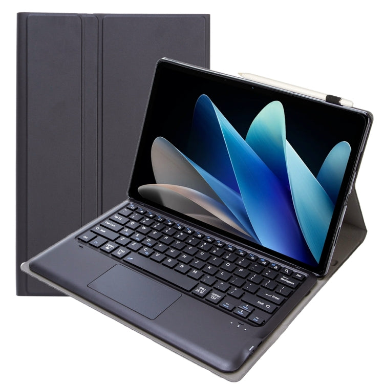 For vivo Pad 2 12.1 inch AV12-A Ultra-thin Split Bluetooth Keyboard Leather Tablet Case with Touchpad(Black) - Others Keyboard by PMC TechLife | Online Shopping South Africa | PMC TechLife | Buy Now Pay Later Mobicred