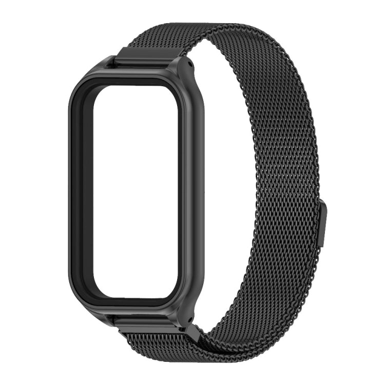 For Redmi Band 2 Mijobs Metal Shell + Milan Magnetic Metal Watch Band(Black) -  by MIJOBS | Online Shopping South Africa | PMC Jewellery