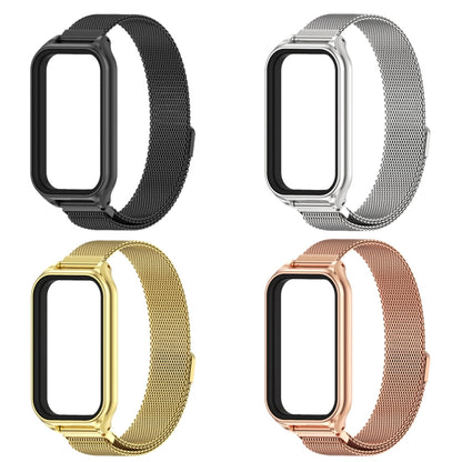 For Redmi Band 2 Mijobs Metal Shell + Milan Magnetic Metal Watch Band(Gold) -  by MIJOBS | Online Shopping South Africa | PMC Jewellery