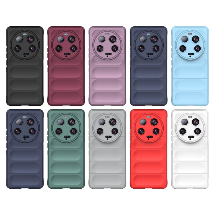 For Xiaomi 13 Ultra Magic Shield TPU + Flannel Phone Case(Dark Blue) - free shipping - PMC TechLife - Order now!