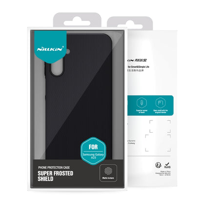 For Samsung Galaxy A25 NILLKIN Frosted PC Phone Case(White) - Galaxy Phone Cases by NILLKIN | Online Shopping South Africa | PMC Jewellery