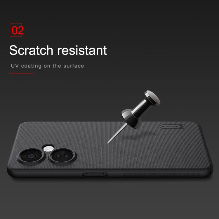 For OnePlus Nord CE 3 Lite NILLKIN Frosted PC Phone Case(Red) - free shipping - PMC TechLife - Order now!