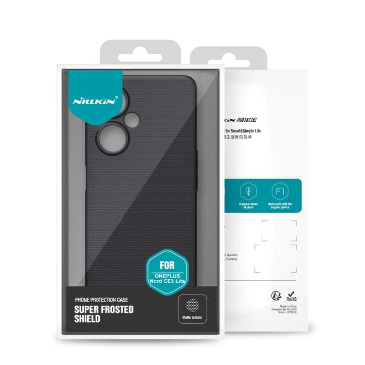 For OnePlus Nord CE 3 Lite NILLKIN Frosted PC Phone Case(Red) - free shipping - PMC TechLife - Order now!
