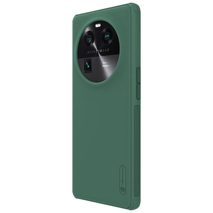 For OPPO Find X6 NILLKIN Frosted Shield Pro PC + TPU Phone Case(Green) - OPPO Cases by NILLKIN | Online Shopping South Africa | PMC Jewellery