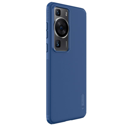 For Huawei P60 Pro / P60 NILLKIN Frosted Shield Pro PC + TPU Phone Case(Blue) - Huawei Cases by NILLKIN | Online Shopping South Africa | PMC Jewellery