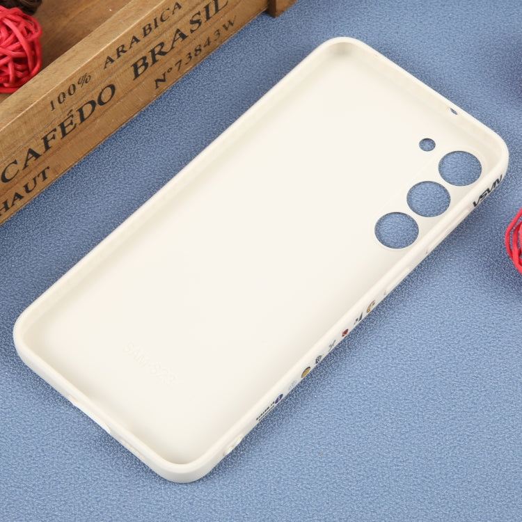 For Samsung Galaxy A71 Astronaut Pattern Silicone Straight Edge Phone Case(Lovely Astronaut-White) - free shipping - PMC TechLife - Order now!