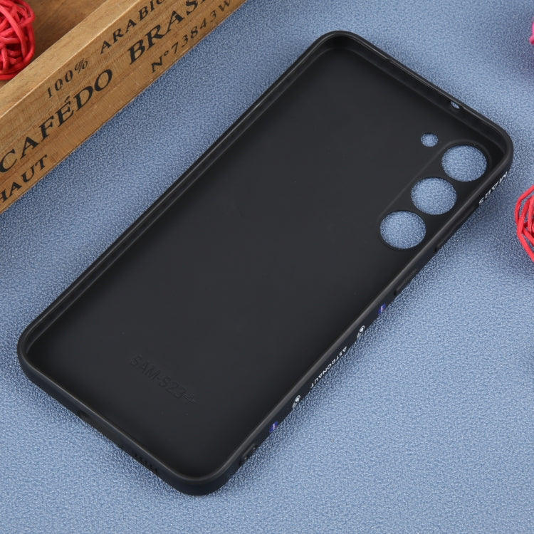 For Samsung Galaxy A22 5G Astronaut Pattern Silicone Straight Edge Phone Case(Mars Astronaut-Black) - free shipping - PMC TechLife - Order now!