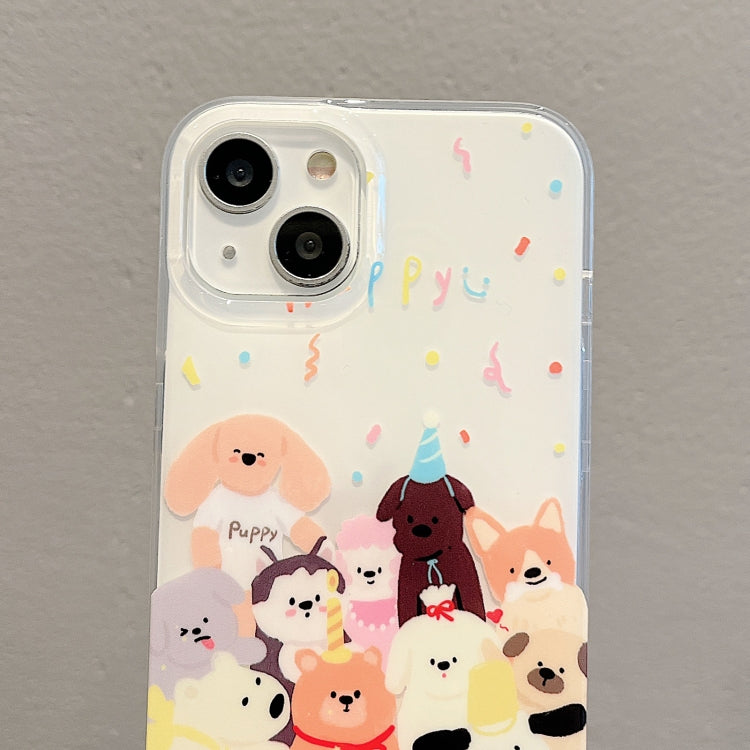 For iPhone 12 Pro Max IMD Cute Animal Pattern Phone Case(Dog) - free shipping - PMC TechLife - Order now!