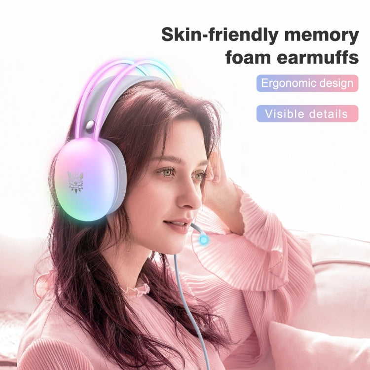 X25 RGB Wired Gaming Headset(Grey) - Multimedia Headset by PMC TechLife | Online Shopping South Africa | PMC TechLife